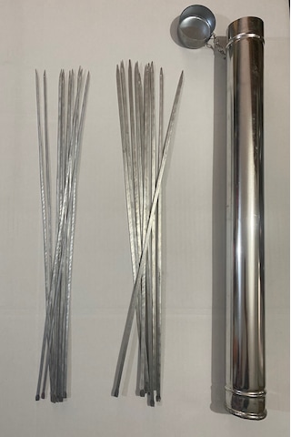 Mobilreyon Mangal Seti,kuşbaşı- Ciğer Şişi 55cm-şiş Kabı 60 Cm
