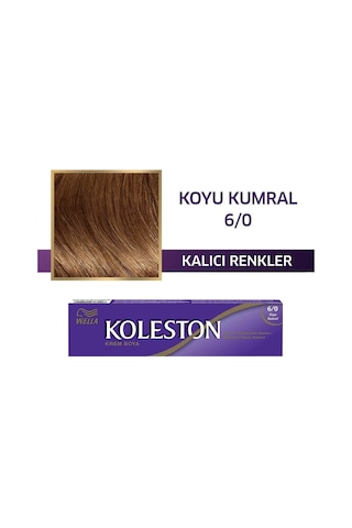 Koleston Single Tüp Saç Boyası 6/0 Koyu Kumral