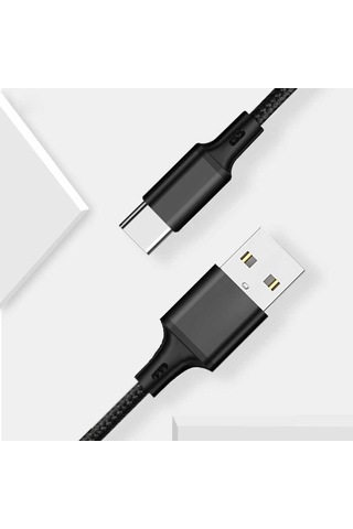 Wiwu YZ108 3 in 1 USB Hızlı Şarj ve Data Kablosu Siyah