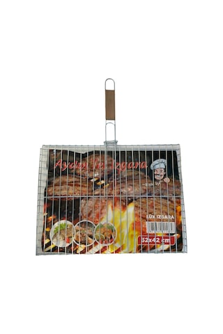 Ahşap Saplı Kalın Izgara 32x42 -59