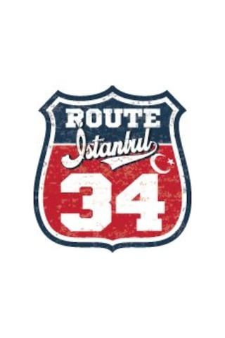 Roup46 Route Istanbul 34 Sticker