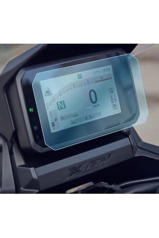 Honda Adv350 Ekran Koruyucu 5 İnç Nano 2025 Parlak Şeffaf ' Sadece Ekran Koruyucu