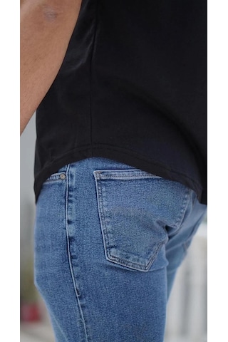 2'li Erkek Oval Kesim Basic Fit Pis Yaka Salaş T-shirt Karışık