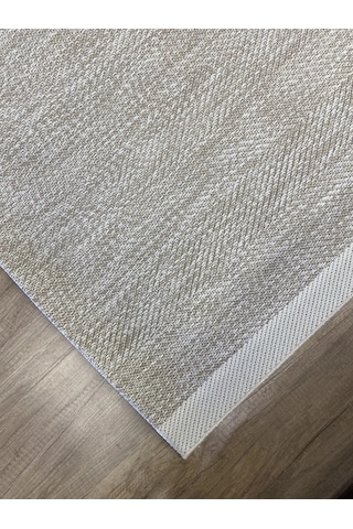 Hoom Rugs 1147 Bej Krem Sisal Plus Jüt Halı Bej
