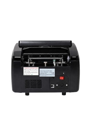 Plus Black Mix Karışık Para Sayma Makinesi, TL ve Euro Karışık Sayım, Usd Adet Sayım, Sahte Yakalama, Müş. Ekranı