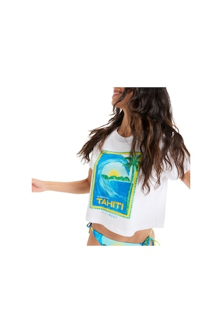 Roxy Roxy Atlas Oceanregular Crop Kadın Renkli Tişört Bwt0 Çok Renkli