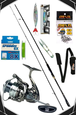 Oslo Zen Pro 244cm 6-32gr Oslo Next 4000 Spin Olta Seti Standart
