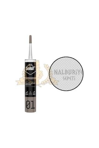 Selsil Genel Amaçlı Silikon ŞEFFAF 280 gr.