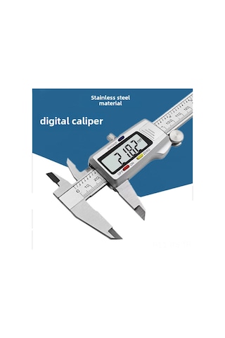 Reedark Endüstriyel 0-150mm Dijital Şerit Ölçer, 304 Çelik, Hassas Ölçü, Balıkçılık Kamışı Göz Ve Geri Çevirme Tamiri İçin Araç