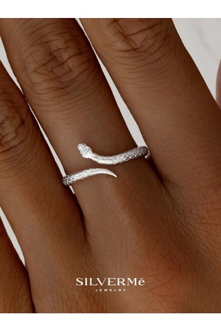 Sılverme İnce Yılan Yüzük, 925 Gümüş 210944773 Gümüş