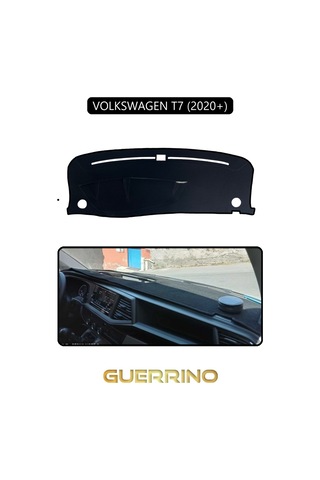 Volkswagen T7 2020+ Torpido Koruma Kılıfı Siyah Kenar