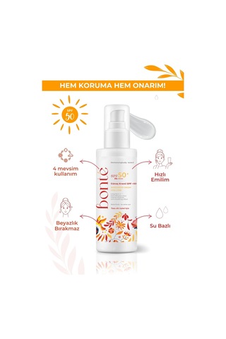 Bonte Care Leke Karşıtı Uva Uvb Güneş Kremi SPF50+ 100 ML