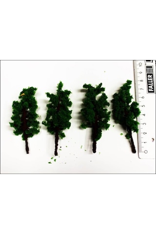 Cp Model Fg8030 1/100 Ölçek, Ağaç Maketi, 8 Cm, 4 Adet-54322