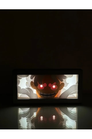 Luffy 3d Led Aydınlatma - 16 X 26 Renkli