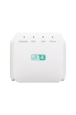 Dofolink 300mbps Wifi Sinyal Genişletici, Çift Dış Antenli, Yüksek Uyumluluk, Beyaz, Avrupa Standartı Wd-r611u