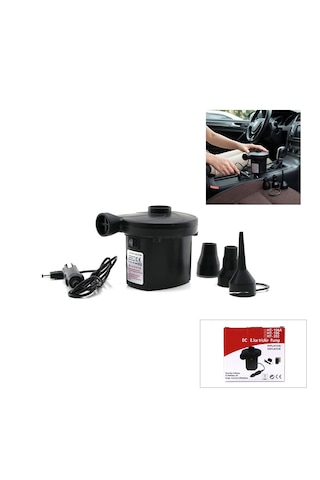Çakmaklık Fişli Oto - Araç Hava Pompa Taşınabilir 230v 2
