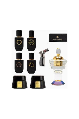 Touch Of Oud 9 Parça Parfüm-dukhoon Hediye Seti Oda Kokusu, Koku Giderici Diğer