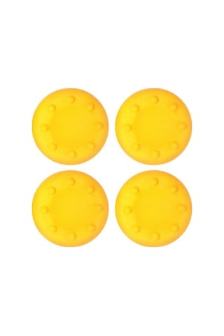 Renkli Xbox One S/one X/xbox E/xbox 360 Analog Koruyucu Silikon Pad Sarı