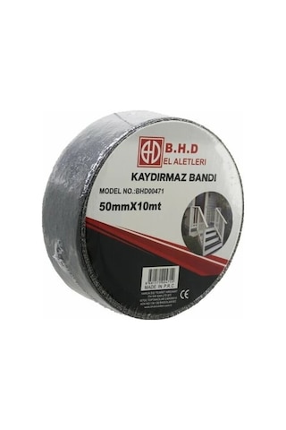 Buğz Kaydırmaz Siyah Bant 50 Mm X 10 Mt