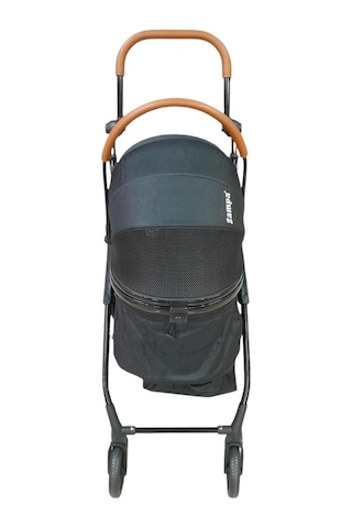 Zampa Orbit Kedi Ve Köpek Arabası Siyah 50x70x100 Cm