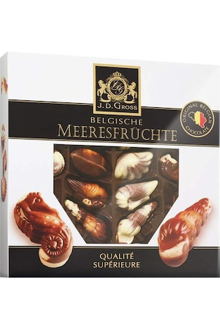 J.D. Gross Belgian Chocolate Sea Shells Belçika Çikolatası 250 G