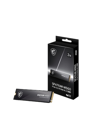 Msı Spatium M560 1 Tb 10300/8700mb/s Pcıe Gen5.0 Nvme M.2 Ssd Adad6msı0025
