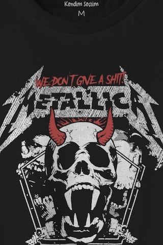 Metallica Baskılı Tişört Unisex T-shirt 001