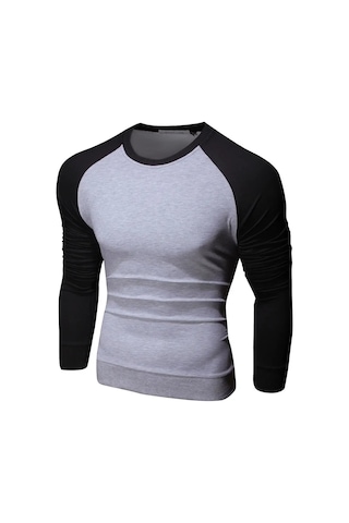 Envy Lab Uzun, Raglan Kollu Sweatshirt 10276079 Gri