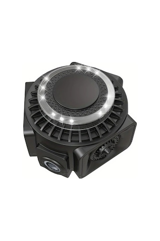 Motion003 Cappsu Siyah Ses Dalgası Teknolojili Kemirgen Kovucu Usb Yüksek Frekanslı 3 Hoparlör Hareket Sensörü Led Işıkları Plastik Kasa