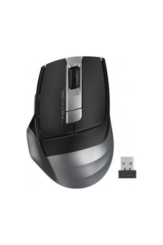 Fg35 Grey Fstyler 2,4ghz Kablosuz Optik Mouse, 10-15metre, 6 Buton, Nano Alıcı Mouse