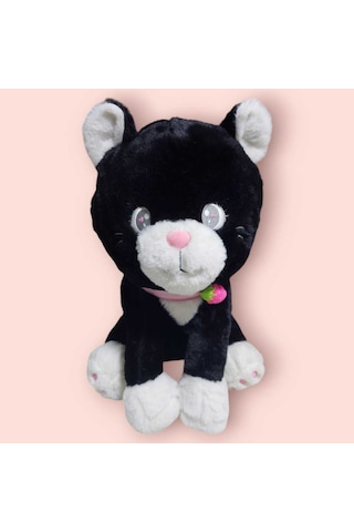 40 Cm En İyi Arkadaşım Kedi Peluş Siyah