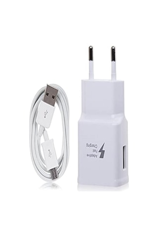 Samsung Galaxy Uyumlu J2 Core 2020 Hızlı Şarj Aleti Ve Mikro Usb Kablosu