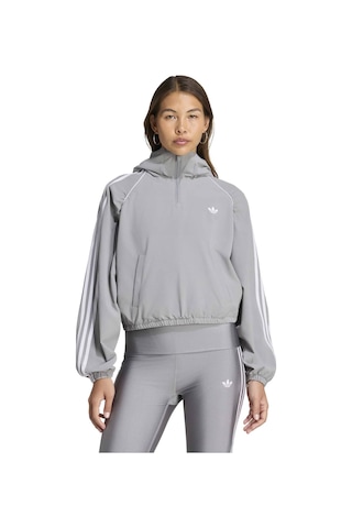 Grethr Adidas Kadın Günlük Kapşonlu Eşofman Üstü Og Sp Cover Up Kw9625 Gri