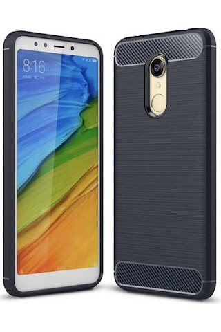 Xiaomi Redmi 5 Kılıf Zore Room Silikon Kapak Lacivert