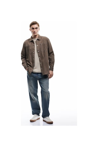 Koton Pamuklu Normal Bel Vintage Straight Fit Jean Pantolon Petrol 6wam40078nd PETROL