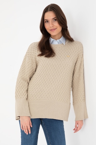 U.S. Polo Assn. U.s. Polo Assn. Kadın Açık Haki Kazak /triko 50314698-vr183 Acık Hakı