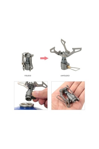 Novahub Skycıty Titanyum Alaşımlı Gazlı Kamp Ocağı Ve Pişirme Çakmağı - Lixada Çok Renkli Çok Renkli