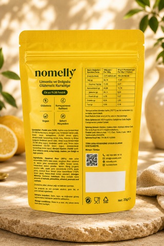 Limonlu Ve Dolgulu Glütensiz Kurabiye
