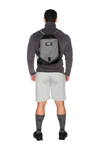 Musclecloth Musclecoth Sackpack Spor Çanta Siyah Gri-Standart Siyah