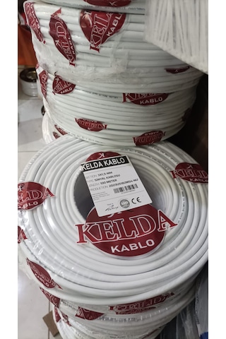 100 Metre 3 X 1.5 Cca Ttr Çok Telli Elektrik Kablosu