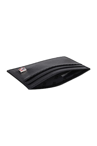 U.S. Polo Assn. Siyah Erkek Us Polo Assn . Metal Logolu Kartlık Plcuz8442 Siyah