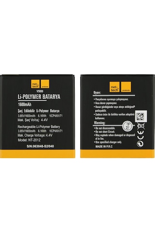 Teknonet Vestel Venüs 5000 Uyumlu 1600 Mah Batarya