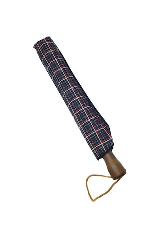 Baginn Snotline-april Kadın Şemsiye Otomatik Açılır 10telli Kapalı Boyut 40 CM 95 CM Çap Vizon Ekose 001