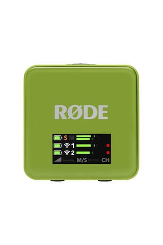 Wireless Go Gen 3 3.nesil, İki Vericili, 32-bit Kayıt Özellikli Kablosuz Mikrofon Seti Yeşil