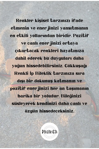 Çok Renkli İp Bileklik Diğer