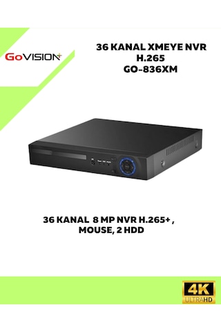 Go Vision 24'lü Güvenlik Ip Kamera Seti - 5mp Kamera