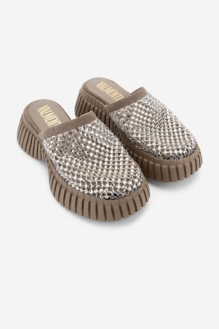 Valmenti Kadın Deri & Suni Taupe Düz Terlik 1141 581 Bn Trlk Y26 Taupe Suede Vizon
