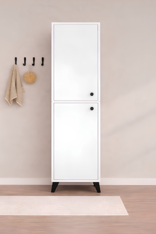 Kumru Banyo Dolabı Beyaz