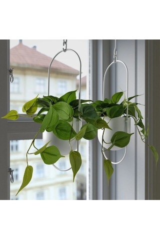 Ikea Fejka Saksılı Yapay Bitki 27 Cm Koyu Yeşil Siyah Siyah - Yeşil