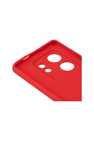 İnfinix Zero 30 4g Kılıf Tchs Biye Silikon - Kırmızı Kirmizi